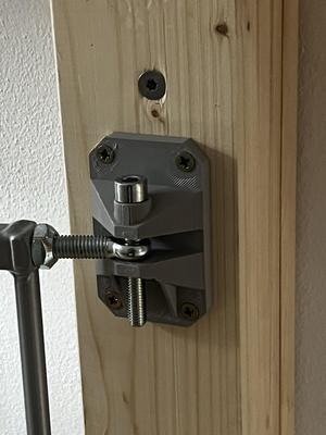 Stair barrier hinges