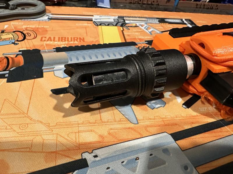 Nerf 5/8/16mm barrel to 19mm shimmy piece