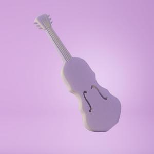 Fantasy Violin Sculpture