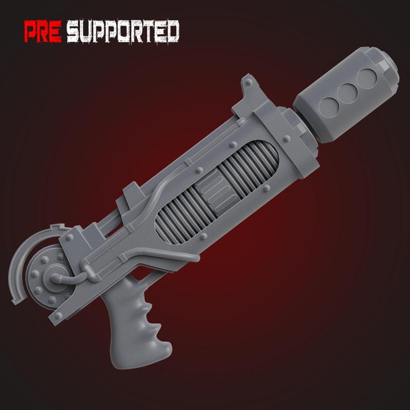 Disintegrator Pistol SiFi STL