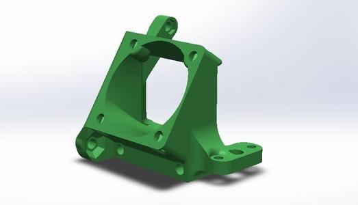 Fan and Bl Touch Front Mount (Anet A6)