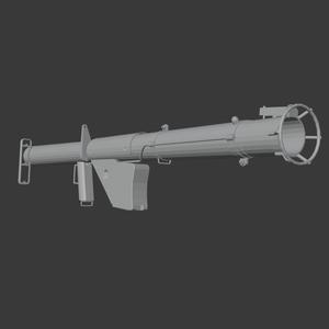 M1 Bazooka 3D stl