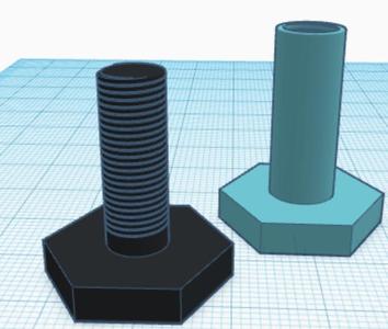 Nut and bolt