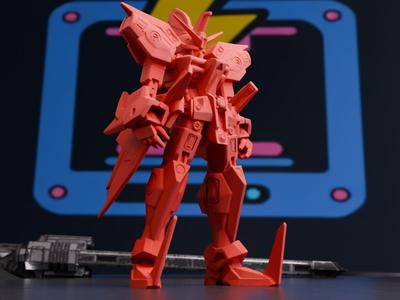 GAT-X303L Raijin Aegis - Gundam Mecha