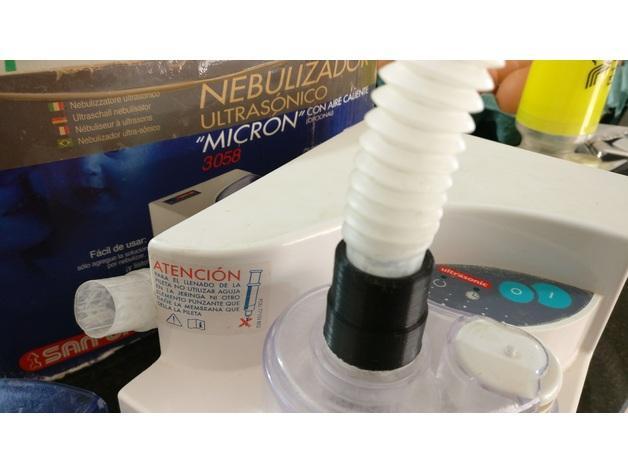 Sanup nebulizer hose adapter.