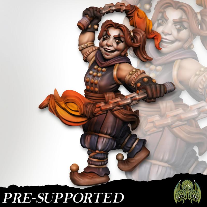 Marlinn Surefoot [PRE-SUPPORTED] Female Dwarf Juggler