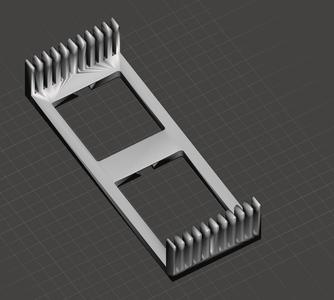 Dupont Cable Organizer for Skadis without Embossed Text