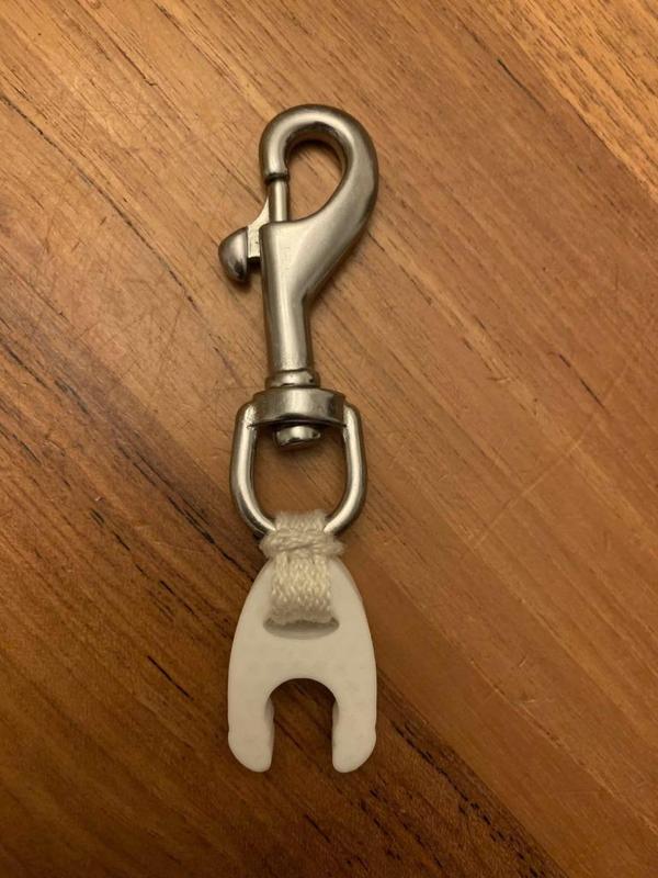 Quick 12mm scuba hose release DIR connection