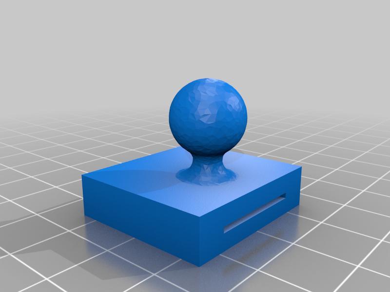 Raspberry Pi camera mount (sphere section)