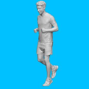 MAN RUNNING FOR DIORAMA  PEOPLE CHARACTER
