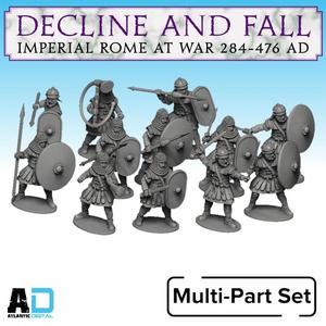 Late Romans (Eastern provinces) in Lorica Segmentata