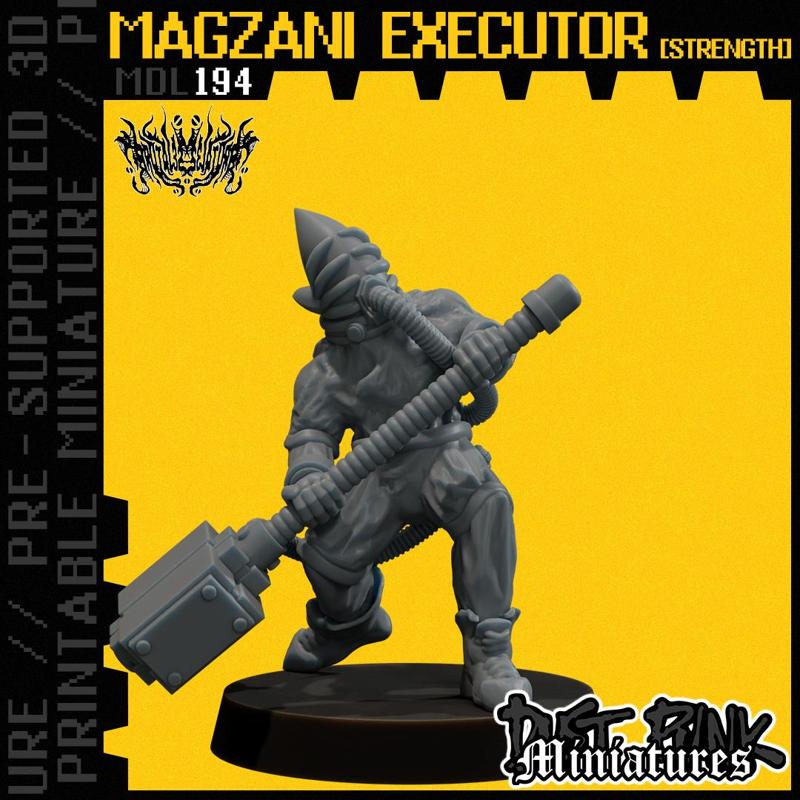 MDL194 MAGZANI EXECUTOR [STRENGTH] [PRE-SUPPORTED]