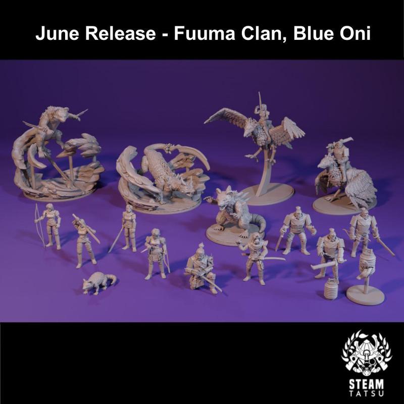 Fuuma Clan - Blue Oni