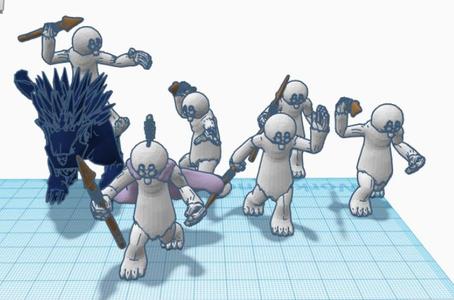 Talz Warriors (star wars legion scale)