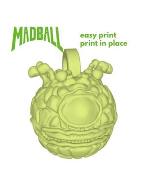 MADBALLS . MADBALL KEYCHAIN EYESCARY KEYCHAIN.