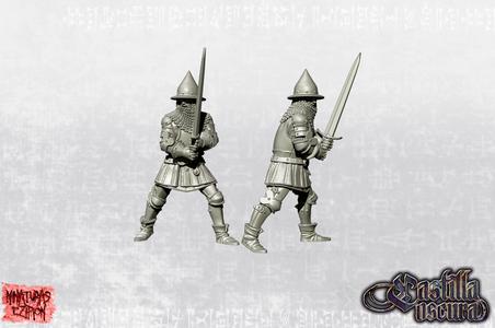 "Lithuanian Man-at-arms with western sword - 14th century"