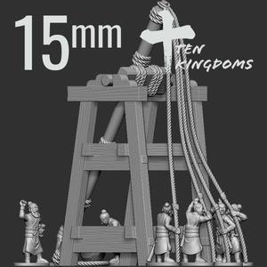 15mm Song Dynasty Trebuchet Set B