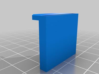 SD card adapter pocket for Ender 3