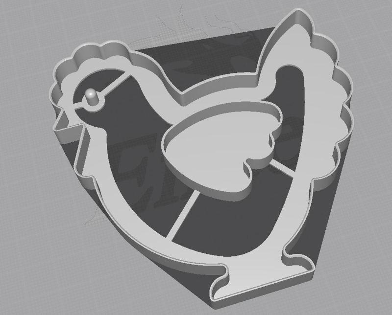 Cookie cutter Chicken