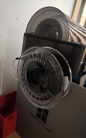 AMS (new model) side mount spool holder for Bambu printers