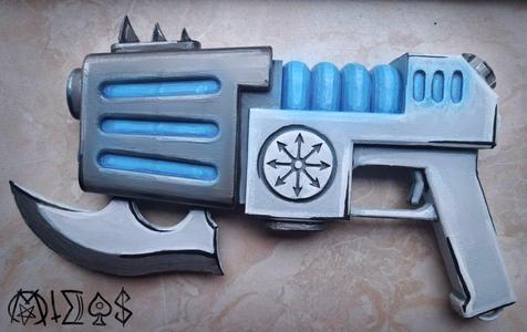 Chaos Plasma Pistol / Pistol / Gun / Cosplay Prop