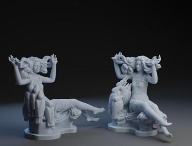 Hexe Witch with Ravens