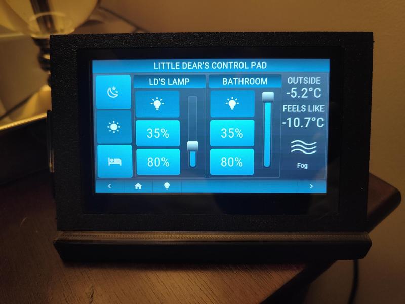 Sunton ESP32S3 8048S050C 5.0" Screen Case