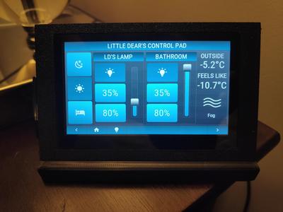 Sunton ESP32S3 8048S050C 5.0" Screen Case