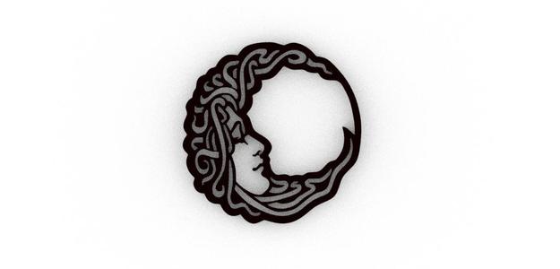 face of the moon