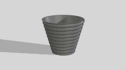 Large Spiral Planter