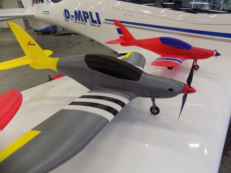 RC model of Shark airplane scale 1:8 v5.0