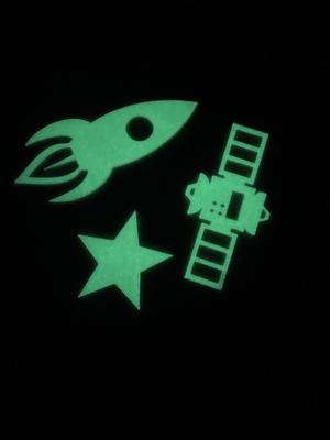 Luminescent stars glow in the dark Luminescent stickers Stars starry sky shine