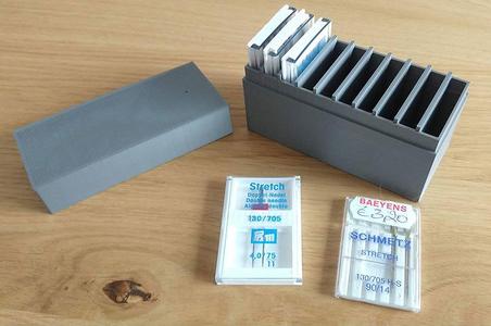 Needle box (big) for overlock/sewing machine needles