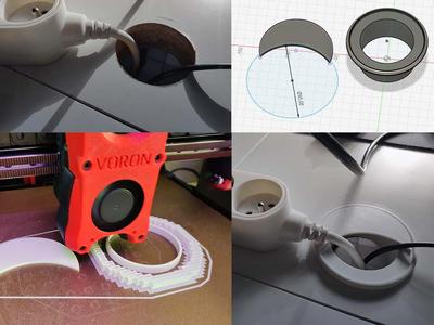 Desk Cable Transit