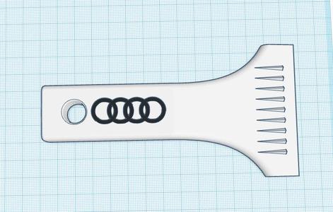 Ice scraper Audi