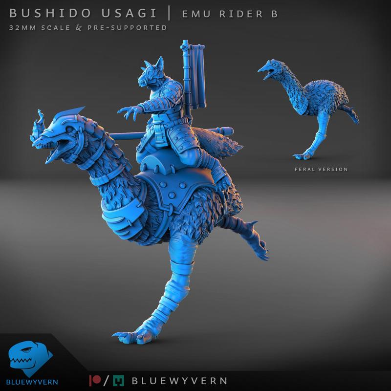 Bushido Usagi - Emu Rider B