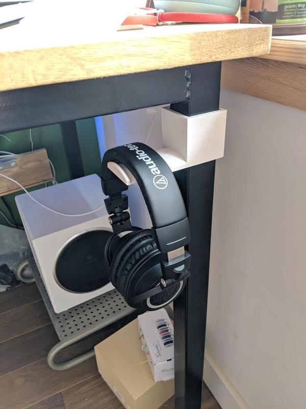 Headphone Stand (Under Desk)