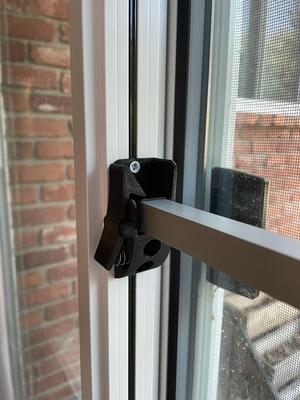 Sliding Door Security Bar Quick Release Latch