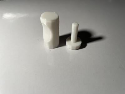 Ergonomic Knob with Pin