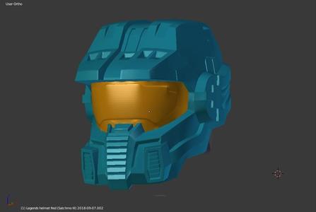 Halo Legends - Fred - Centurion Helmet