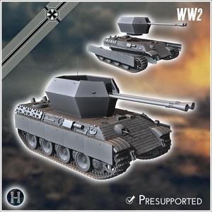 Panzer V Flakpanther 55 mm (open version) - Germany Eastern Western Front Normandy Italy Berlin Bulge WWII