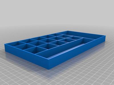 Screw and parts organiser