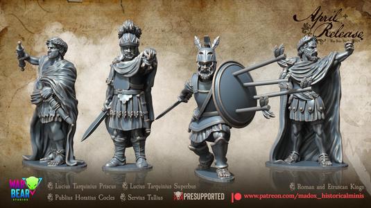 Roman Etruscan Kings
