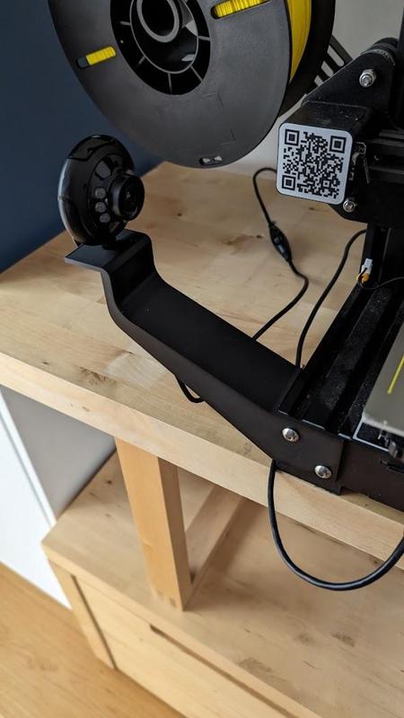 Trust webcam mount for Ender 3 V2
