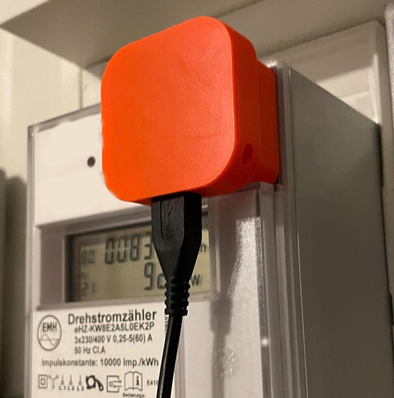 SmartMeter Case for Hichi IR V1.1 and Wemos D1 Mini for EMH power meter