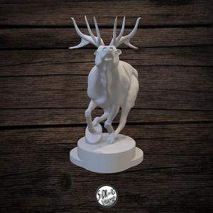 Perfect Running Deer