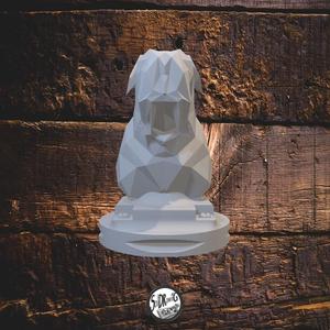 Requiem Mastiff - LowPoly - Bust - Head - Perfect Design - Easy Print - Decor - SoliDRawinGS0313