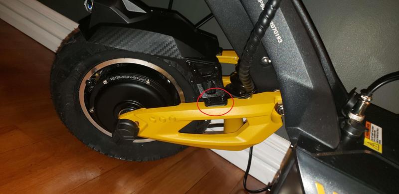 Vsett 10+ Front Fender Spacers