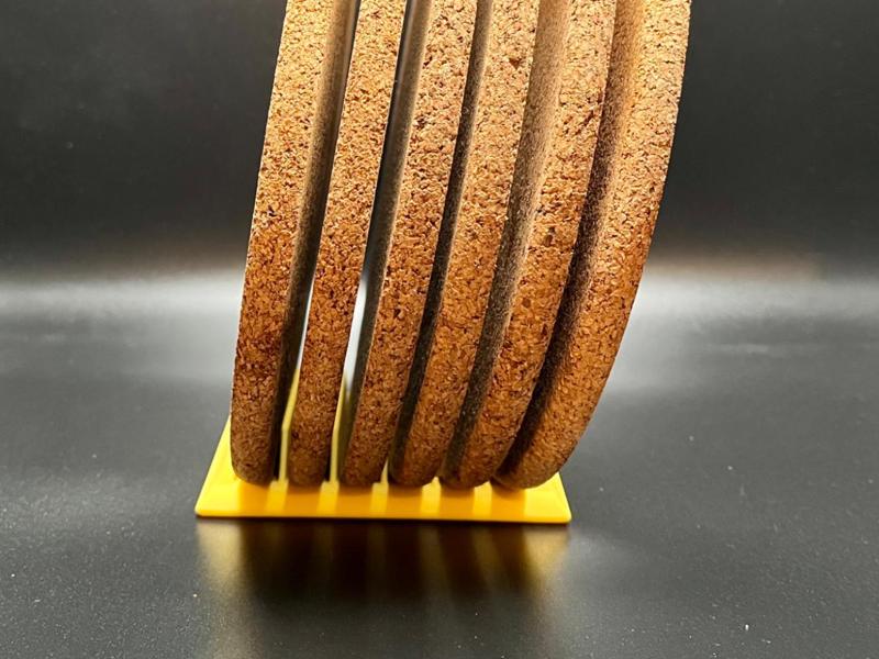 Tip-proof IKEA Cork Heat Mat Stand - 6 slots