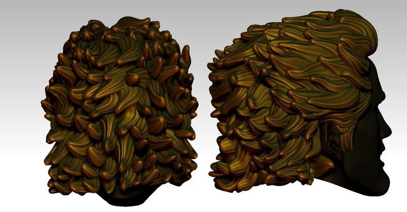 3D Hair style for Man